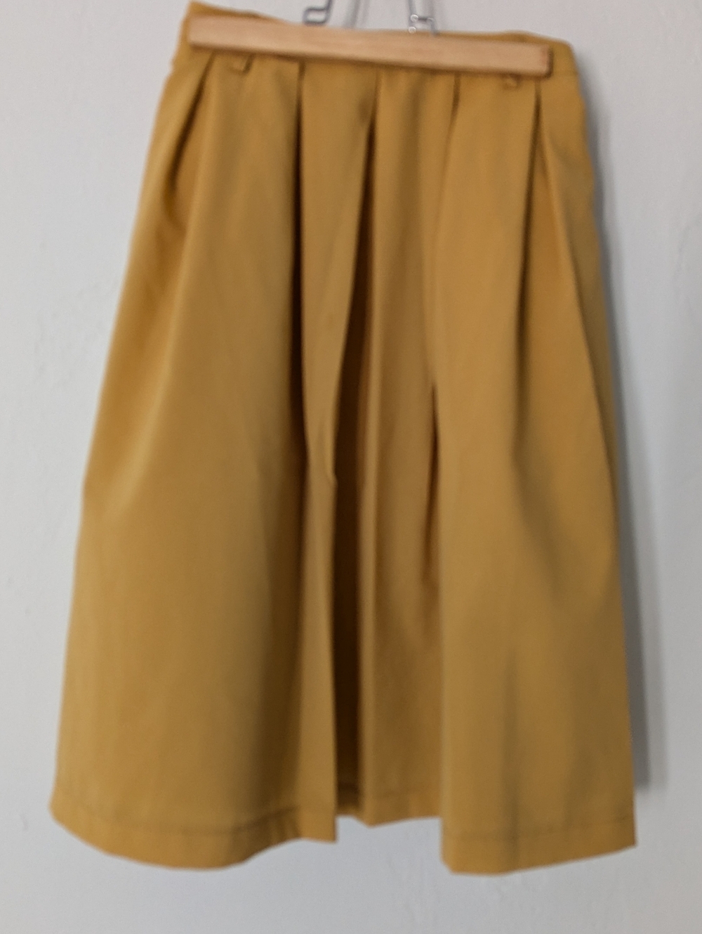 Comme Toi... Mustard Skirt
